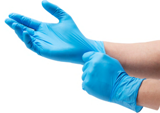 一次性物理抗菌丁腈防护手套